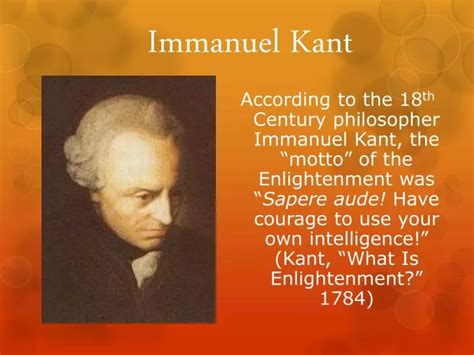 immanuel kant enlightenment ideas